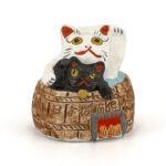 招き猫土鈴／伊賀土鈴／篠田正隆