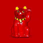 赤物 招き猫／鴻巣練り物