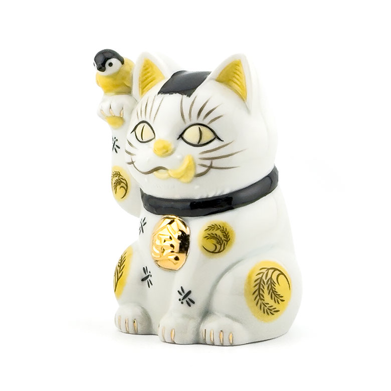 AKOMEYA Cat's 瀬戸まねき猫『金』／原案：石黒亜矢子／販売：アコメヤ／製作：中外陶園／高さ10cm