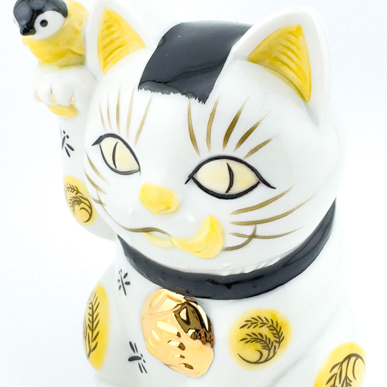 AKOMEYA Cat's 瀬戸まねき猫『金』／原案：石黒亜矢子／販売：アコメヤ／製作：中外陶園／高さ10cm