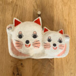 親子招き猫面／日本民芸