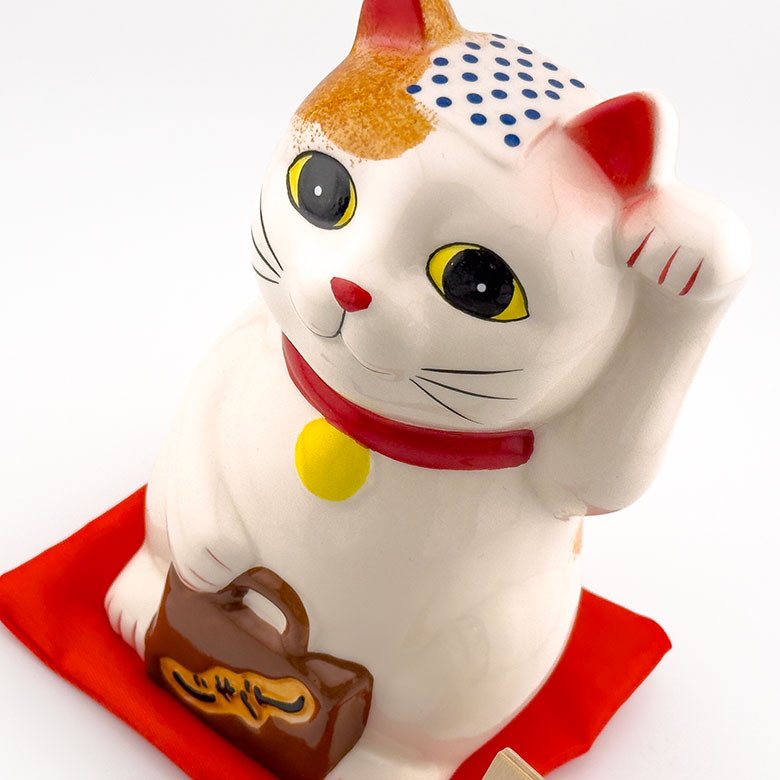 福招きにゃらん/ノベリティ:じゃらん/高さ15.5cm