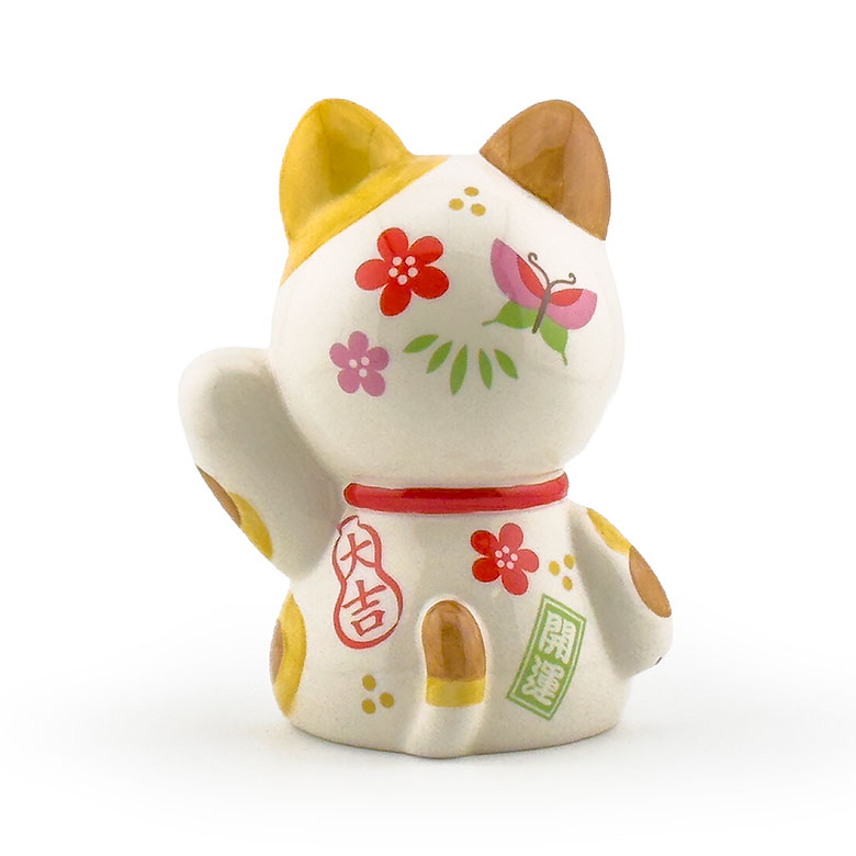 開運ペコちゃん招き猫/不二家/高さ12cm