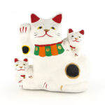 じゃれ猫／鴨方土人形／橋本淳一