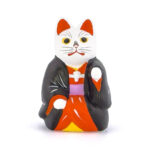 羽織招き猫／堤人形