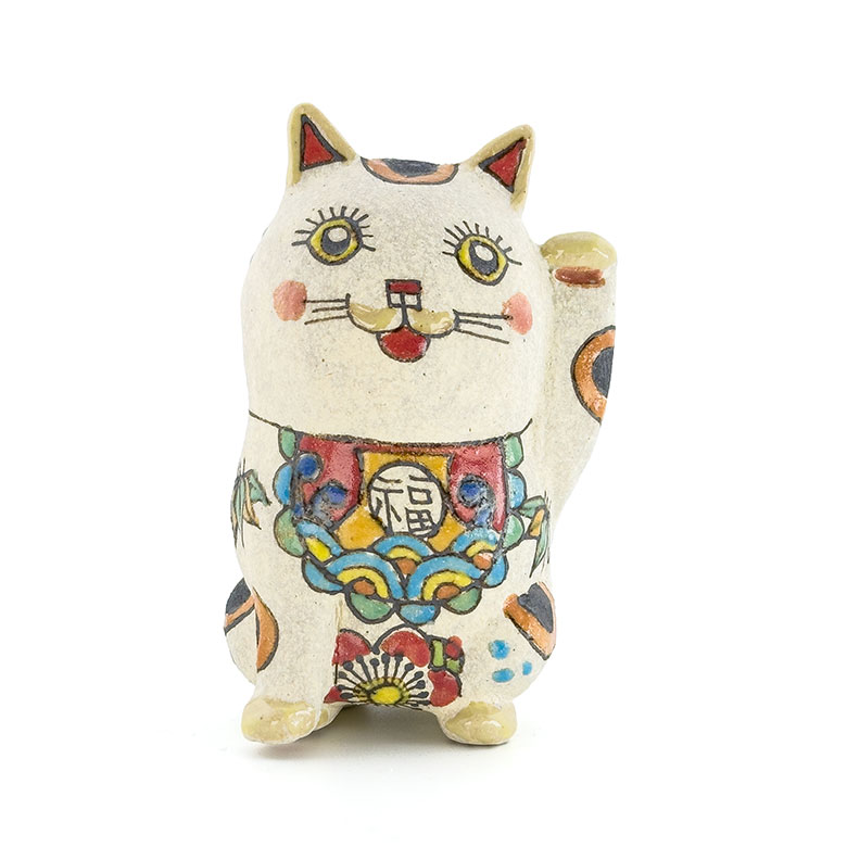 招き猫/あんあん堂×尾曲がり猫神社|高さ10cm
